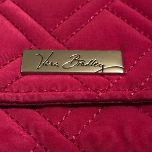 Vera Bradley Trifold Hot Pink Wallet
